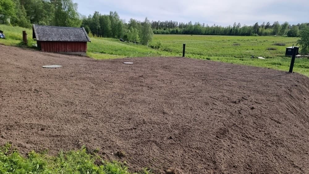 Sillviken – minireningsverk med pumpbrunn – projektbild från STC Mark & Grund